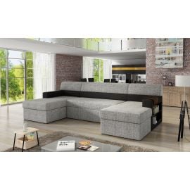 Eltap Markos Berlin/Soft Corner Pull-Out Sofa 57x314x86cm, Grey (M16) | Living room furniture | prof.lv Viss Online