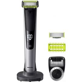 Philips OneBlade Pro QP6620/20 Hair, Beard Trimmer Black/Gray/Green (8710103896388) | Hair trimmers | prof.lv Viss Online