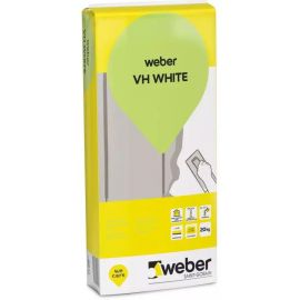 Špaktele Weber VH, Balta, 5kg (1004147) | Fasādes siltināšanas materiāli | prof.lv Viss Online