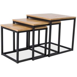 Signal Trio Coffee Tables, 50x50x50cm, Brown (TRIOZ) | Coffee tables | prof.lv Viss Online