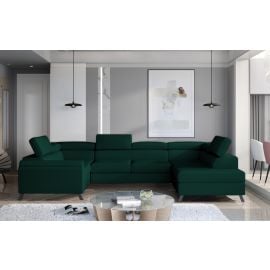 Eltap Escada Monolith Corner Pull-Out Sofa 200x330x98cm, Green (Esc_33) | Living room furniture | prof.lv Viss Online