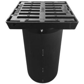 PipeLife Manhole Cover with Telescopic Frame D315/D400 (175013) | Drainage | prof.lv Viss Online