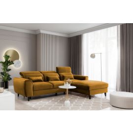 Eltap Foble Loco Corner Pull-Out Sofa 196x267x100cm, Yellow (CO-FOB-RT-45LO) | Living room furniture | prof.lv Viss Online