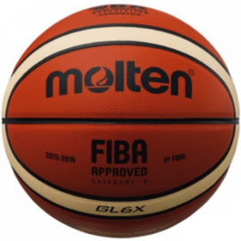 Мяч для баскетбола Molten BGLX 6 оранжевый (634MOBGL6X) | Molten | prof.lv Viss Online