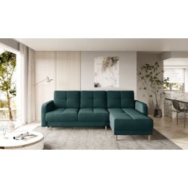 Eltap Roxi Lux Corner Pull-Out Sofa 165x240x90cm, Green (CO-ROX-U-39LU) | Living room furniture | prof.lv Viss Online