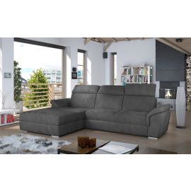 Eltap Trevisco Paros Corner Pull-Out Sofa 216x272x100cm, Grey (Tre_51) | Corner couches | prof.lv Viss Online