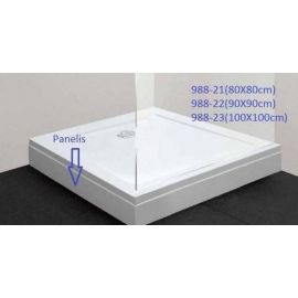 Duschy Shower Tray Panel 90x90cm, 988-22 | Accessories for shower enclosures / shower doors | prof.lv Viss Online