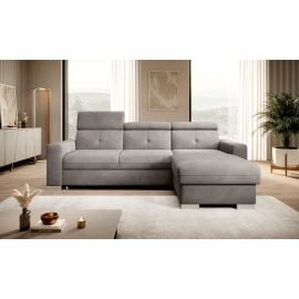 Eltap Fresia Loco Corner Pull-Out Sofa 176x247x104cm, Grey (CO-FR-RT-04LO) | Living room furniture | prof.lv Viss Online