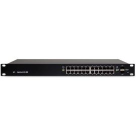 Ubiquiti UISP EdgeSwitch PoE+ 24 (500W) Switch Black (ES-24-500W) | Network equipment | prof.lv Viss Online