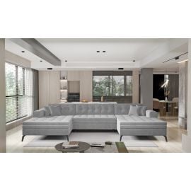 Eltap Vertizo Cloud Corner Pull-Out Sofa 170x350x93cm, Grey (CO-VER-UV-03NU) | Corner couches | prof.lv Viss Online