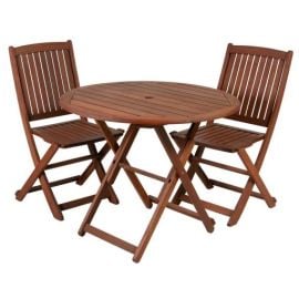 Home4you Nantes Balcony Set Brown | Home4you | prof.lv Viss Online