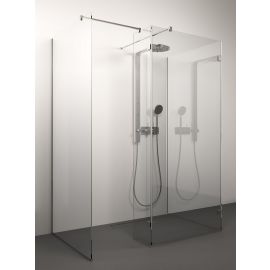 Glass Service SEI 90x160cm 160_90SEI Shower Wall Transparent Chrome | Stikla Serviss | prof.lv Viss Online