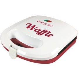 Beper Waffle Maker BT.602H White/Red (T-MLX17100) | Beper | prof.lv Viss Online