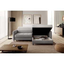 Eltap Gomsi Touch Corner Pull-Out Sofa 165x228x100cm, Grey (CO-GOM-RT-03TOU) | Corner couches | prof.lv Viss Online