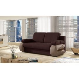 Eltap Laura Retractable Sofa 202x56x84cm Universal Corner, Brown (La19) | Upholstered furniture | prof.lv Viss Online