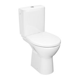 Jika Lyra Plus Rimless Toilet Bowl with Horizontal (90°) Outlet and Seat, White (KK LYRA PLUS RIMLESS GR) | Toilets | prof.lv Viss Online
