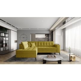 Eltap Lanvin Cloud Corner Pull-Out Sofa 210x260x93cm, Yellow (CO-LAN-LT-45NU) | Living room furniture | prof.lv Viss Online