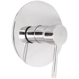 Rubineta Kubo 1F Ultra Shower Mixer Chrome (170556) | Shower faucets | prof.lv Viss Online