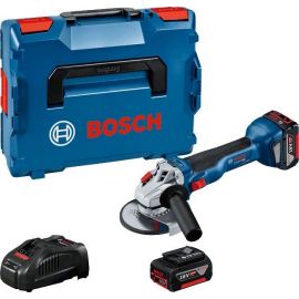 Болгарка угловая на аккумуляторе Bosch GWS 18V-10 18V 5Ah (06019J4004) | Доставка посылкой | prof.lv Viss Online