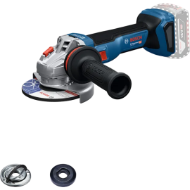 Akumulatora Leņķa Slīpmašīna (Fleksis) Bosch GWS 18V-11 Solo, Bez Akumulatora Un Lādētāja, 18V (06019N4100)