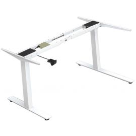 Linergo Oslo Plus Electric Height Adjustable Table Legs, White (77-2884-ST) | Height adjustable table legs | prof.lv Viss Online