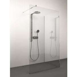 Glass Service Tre 90x200cm 90_90TRE Shower Wall Transparent Chrome | Shower doors and walls | prof.lv Viss Online