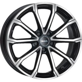 Mak Davinci Alloy Wheels 7x17, 5x114 Black (F7070BRBM35FN) | Alloy wheels | prof.lv Viss Online
