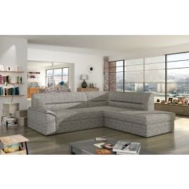 Eltap Elano Berlin Corner Pull-Out Sofa 212x255x90cm, Grey (EL54) | Corner couches | prof.lv Viss Online