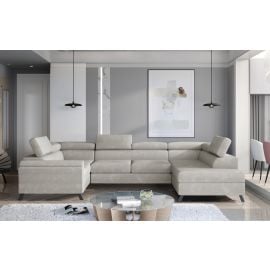 Eltap Escada Paros Corner Pull-Out Sofa 200x330x98cm, Beige (Esc_37) | Sofas | prof.lv Viss Online