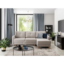 Eltap Roxi Savoy Corner Pull-Out Sofa 165x240x90cm, Grey (CO-ROX-U-07SAV) | Corner couches | prof.lv Viss Online