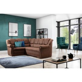 Eltap Lord II Texas Corner Pull-Out Sofa 190x243x105cm, Brown (LII_043) | Sofas | prof.lv Viss Online