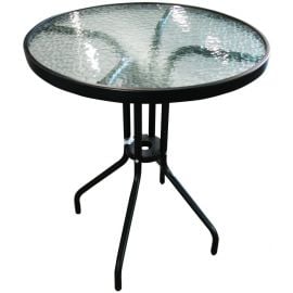 Garden Table, 60x70cm, Black (103597) | Tables | prof.lv Viss Online