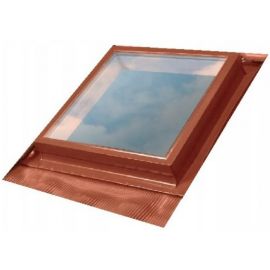 Optilook T Roof Window Non-Insulated Space 46x75cm, Red (RAL 8004) | Built-in roof windows | prof.lv Viss Online