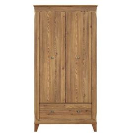 Black Red White Bergen Wardrobe, 63x102x202cm, Oak (S359-SZF2D1S-MSZ) | Wardrobes, drawers, shelves | prof.lv Viss Online