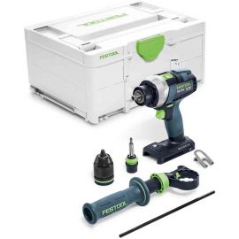Festool TDC 18/4 I-Basic Cordless Drill/Driver Without Battery and Charger, 18V (575601) | Screwdrivers and drills | prof.lv Viss Online