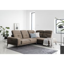 Eltap Theodore Loco Corner Sofa 200x275x77cm, Brown (CO-THE-RT-20LO) | Sofas | prof.lv Viss Online