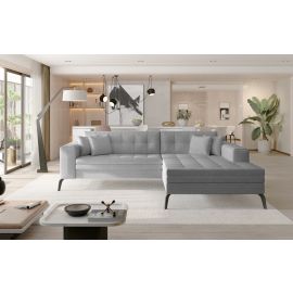 Eltap Solange Sawana Corner Pull-Out Sofa 196x292x80cm, Grey (Sol_25) | Corner couches | prof.lv Viss Online