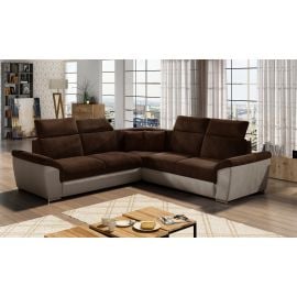 Eltap Federico Kronos/Paros Corner Pull-Out Sofa 268x268x102cm, Brown (Fed_06) | Living room furniture | prof.lv Viss Online