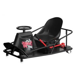 Razor Crazy Cart XL Kids Electric Car Black/Red (845423018269) | Recreation for children | prof.lv Viss Online