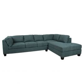 Home4You L-shaped Corner Sofa Helmy 313x100 / 213x86cm | Living room furniture | prof.lv Viss Online