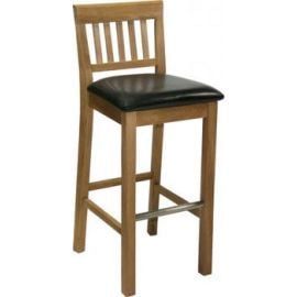 Home4you Laura Bar Chair Black | Kitchen furniture | prof.lv Viss Online