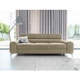 Угловой диван Eltap Laurence раскладной 261x97x105 см, универсальный, коричневый (SO-LAU-20NU) | Диваны | prof.lv Viss Online