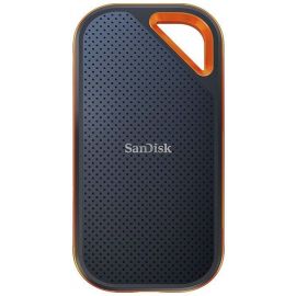 Внешний твердотельный накопитель SanDisk Extreme Portable V2, 500 ГБ, синий/оранжевый (SDSSDE61-500G-G25) | Носители данных | prof.lv Viss Online