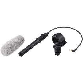 Ружейный направленный микрофон Sony ECM-CG60, черный (ECMCG60.SYH) | Компьютерные микрофоны | prof.lv Viss Online