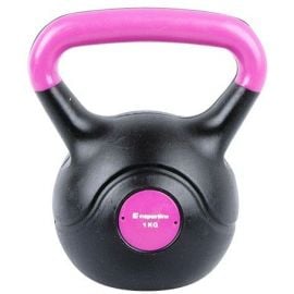 Insportline Vin-Bell Weighted Ball 1kg Black/Pink (10730) | Fitness | prof.lv Viss Online