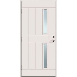 Двери Viljandi Lydia VU 2x1R, белые, 988x2080 мм, левые (510068) | Наружная дверь | prof.lv Viss Online