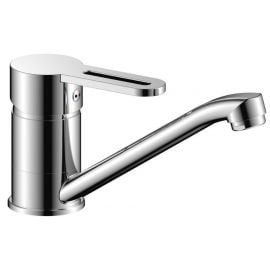 Aqualine Premium Start 19 Bathroom Sink Mixer Chrome (23040N) | Aqualine | prof.lv Viss Online