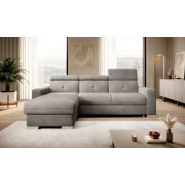 Eltap Fresia Loco Corner Pull-Out Sofa 176x247x104cm, Grey (CO-FR-LT-04LO) | Living room furniture | prof.lv Viss Online