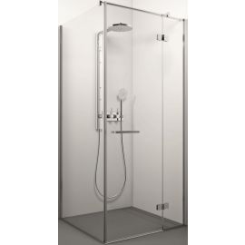 Glass Service Linda 120x120cm H=200cm Square Shower Enclosure Transparent Chrome (120x120LIN) | Shower cabines | prof.lv Viss Online