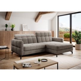 Eltap Lorelle Berlin Corner Pull-Out Sofa 160x225x105cm, Beige (Lore_91) | Corner couches | prof.lv Viss Online